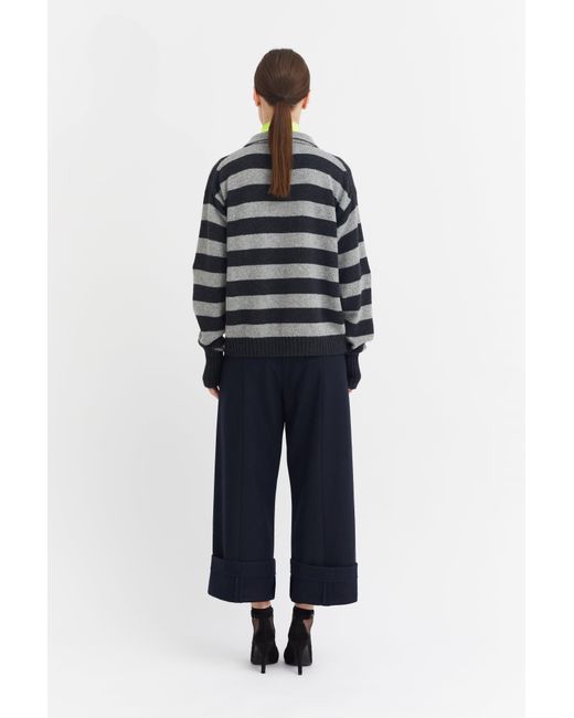 La Fetiche Multicolor Winifred Striped Rugby Sweater