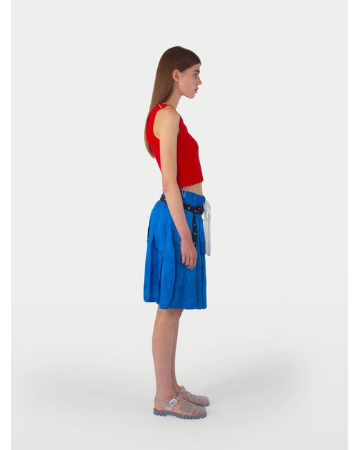 La Fetiche Red Axel Vest Top