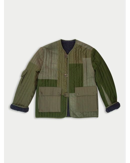 Women's Green Janis Surplus Quilted Jacket