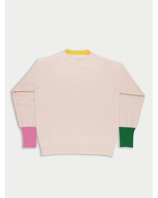 La Fetiche Pink Bryan Lambswool Sweater