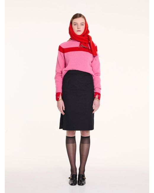 La Fetiche Pink Ossie Traditional Seam Free Sweater