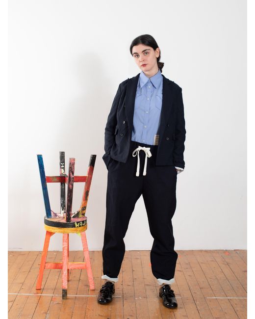 La Fetiche Blue Walter Tailored Jogging Trouser