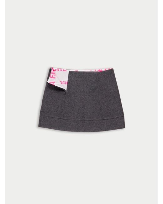 La Fetiche Blue Avril Mini Skirt