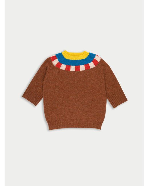 La Fetiche Multicolor Otti Fairisle Shetland Sweater