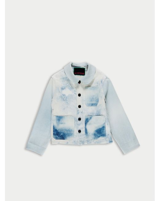 La Fetiche Blue Alex Utility Jacket