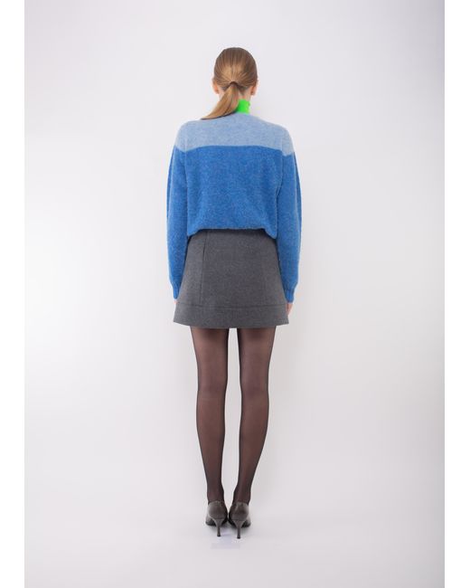La Fetiche Blue Penelope Fairisle Sweater