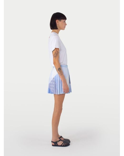 La Fetiche White Cecile Mini Mini Kilt