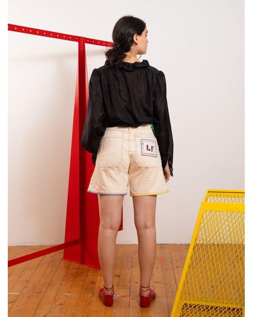 La Fetiche Natural Jodie Denim Shorts