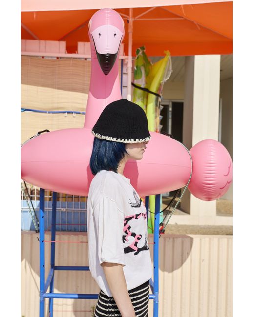 La Fetiche Blue Sam Bucket Hat