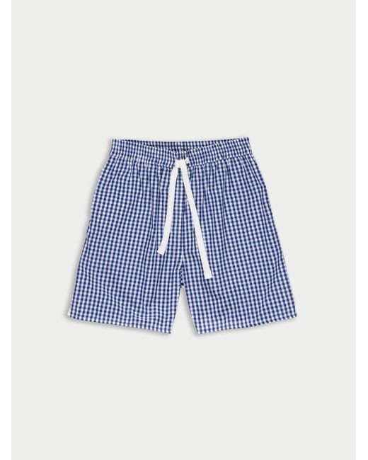 La Fetiche Blue Al Gingham Boxer Short