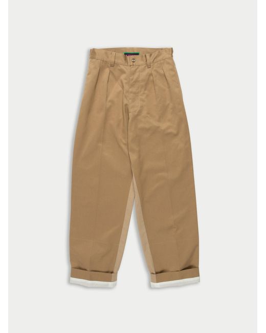 La Fetiche Natural Daho Pleated Trousers