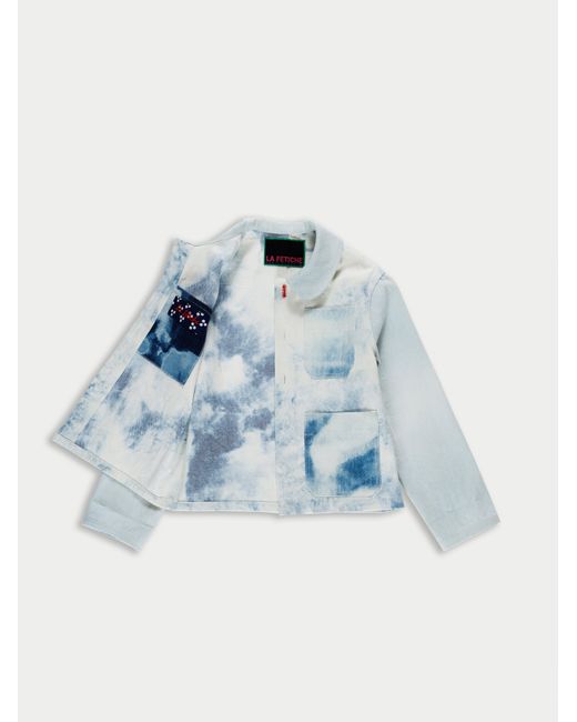 La Fetiche Blue Alex Utility Jacket