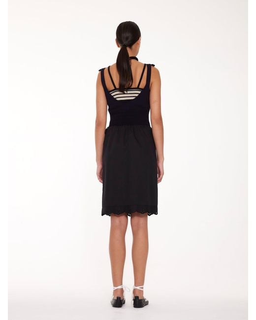 La Fetiche Blue Christina Slip Dress