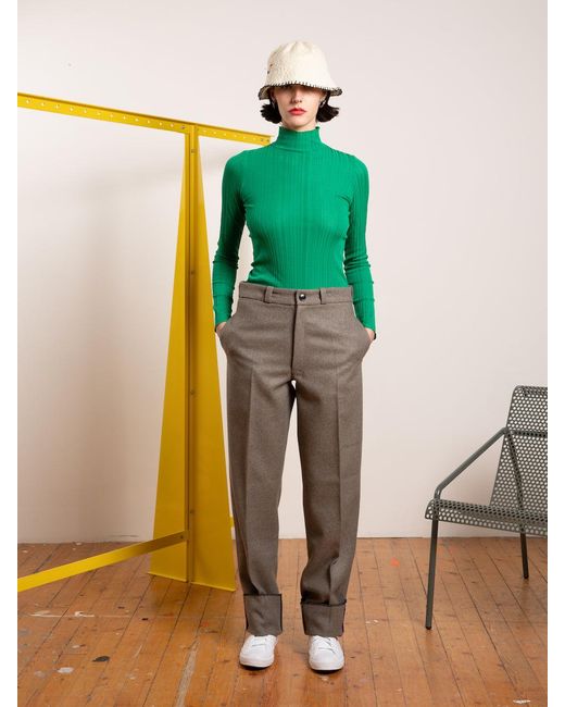 La Fetiche Gray Albert Menswear Tailored Pant