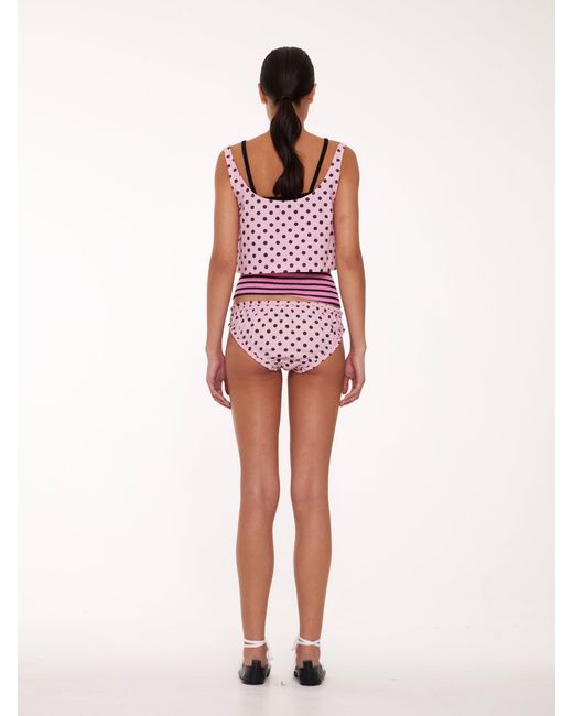 La Fetiche Pink Lulu Cotton Pants