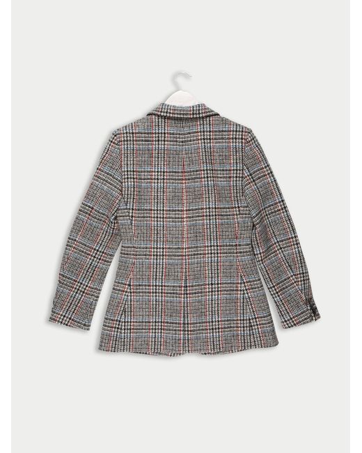 La Fetiche Gray Bianca Tweed Tailored Riding Jacket