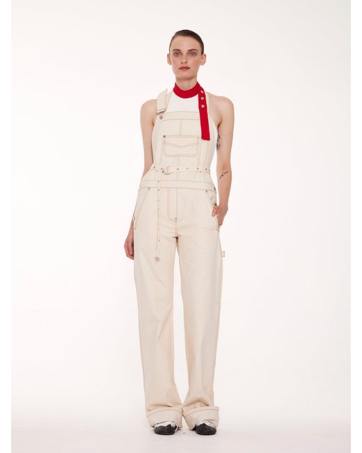 La Fetiche Natural Ursula Work Wear Dungarees