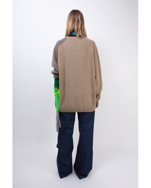 La Fetiche Natural Percy Oversized Menswear Sweater