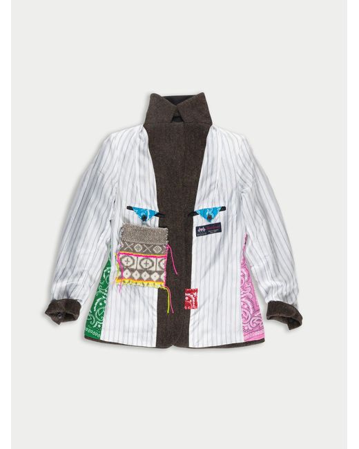La Fetiche Brown Bianca Tweed Tailored Riding Jacket