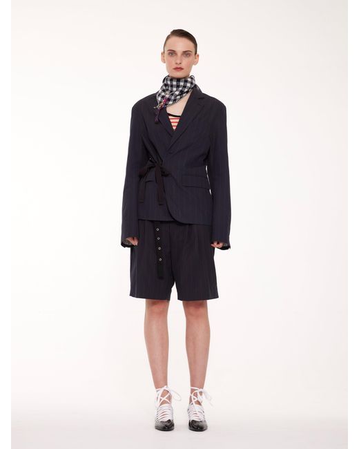 La Fetiche Blue Annie Menswear Tailored Jacket
