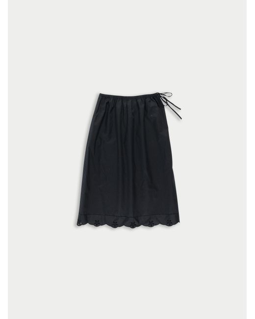 La Fetiche Black Piano Slip Skirt