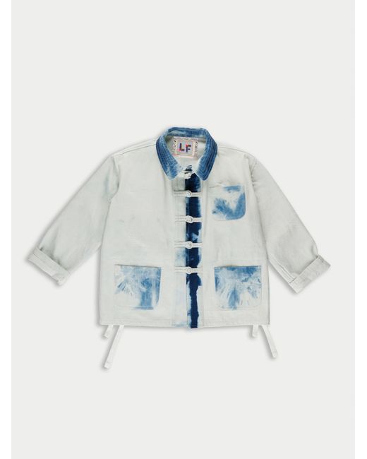La Fetiche Blue Anouk Denim Utility Jacket
