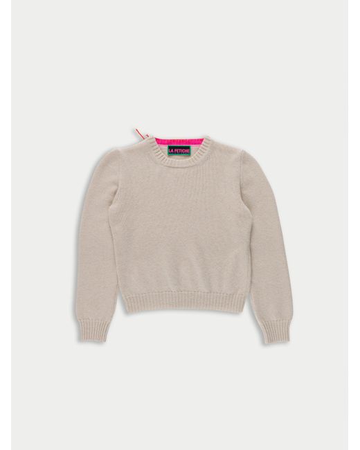 La Fetiche Natural Hepworth Crew Neck Sweater