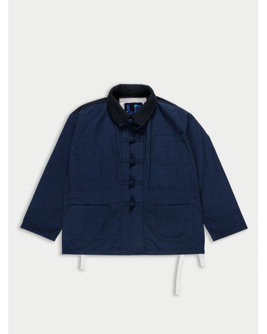 La Fetiche Blue Anouk Utility Jacket