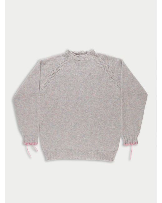 La Fetiche Gray Barney Sweater