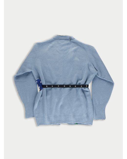 La Fetiche Blue Sylvia Cardigan