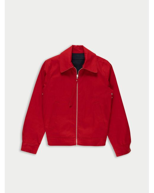 Women's Red Jaime Reversible Bomber Jacket