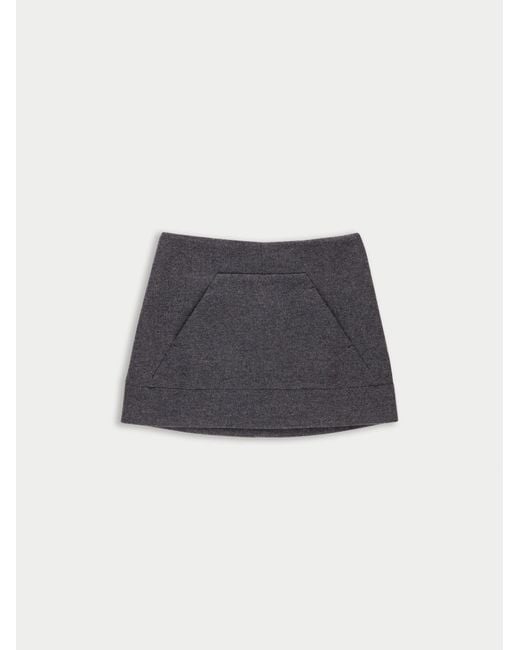 La Fetiche Blue Avril Mini Skirt