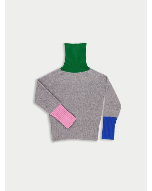 La Fetiche Green Rudi Mini Polo Sweater