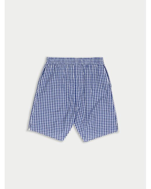 La Fetiche Blue Al Gingham Boxer Short