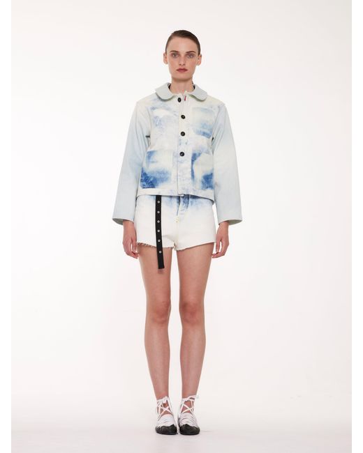 La Fetiche Blue Alex Utility Jacket