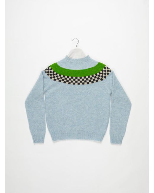 Women's Green Nova Fairisle Shetland Jumper