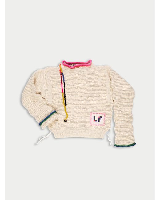 La Fetiche Natural Sissy Handknitted Sweater