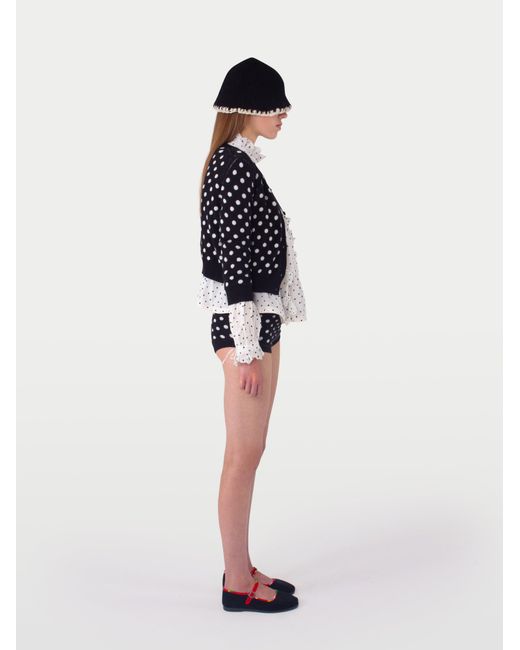La Fetiche White Rey Spot Pants