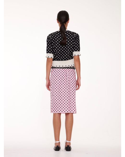 La Fetiche Pink Piano Slip Skirt