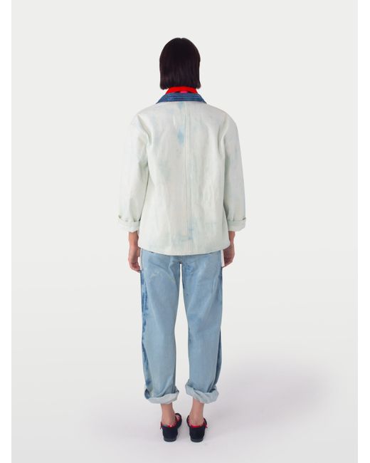La Fetiche Blue Anouk Denim Utility Jacket
