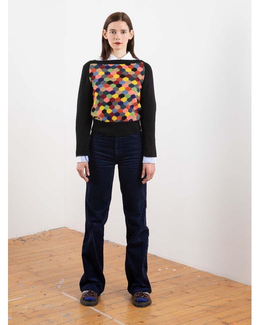 La Fetiche Blue Pauline High Waisted Jeans