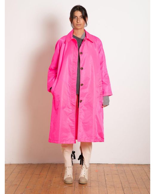 La Fetiche Pink Rita Lightweight Waterproof Jacket