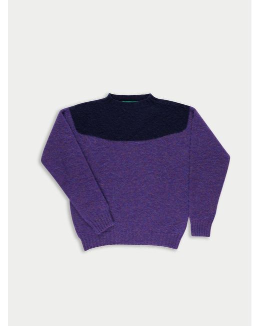 Women's Blue Penelope Fairisle Jumper