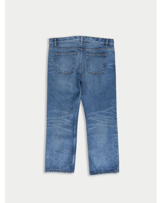 La Fetiche Blue Kate Cropped Denim Jeans