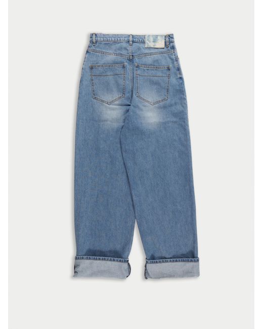 La Fetiche Blue Juergen Stonewashed Boyfriend Jean