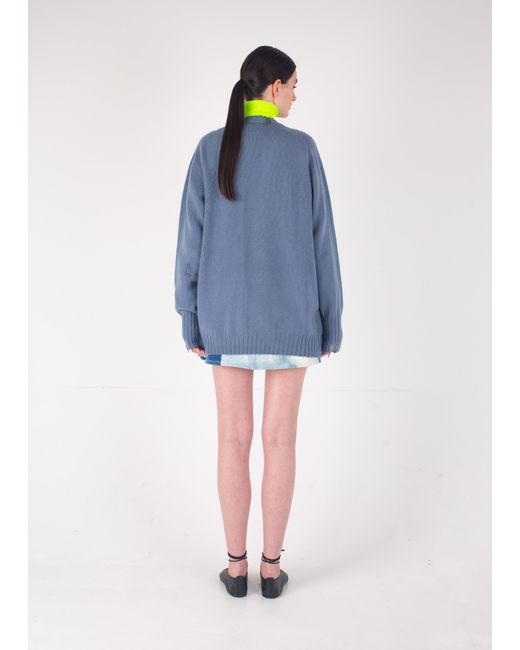 La Fetiche Blue Sylvia Cardigan