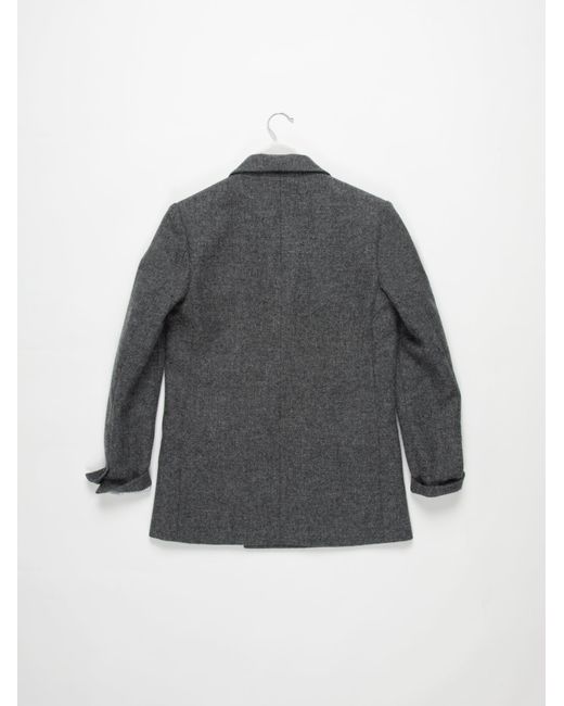 La Fetiche Gray Camille Tailored Blazer Jacket