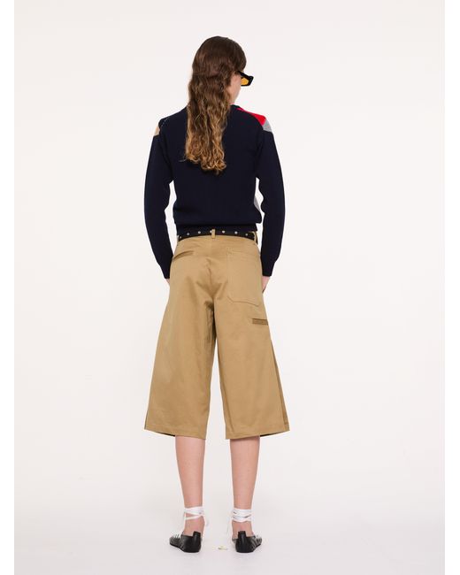 La Fetiche Natural Laura Cotton Panama Culottes