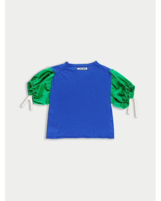 La Fetiche Blue Matteo Relaxed Fit T-Shirt