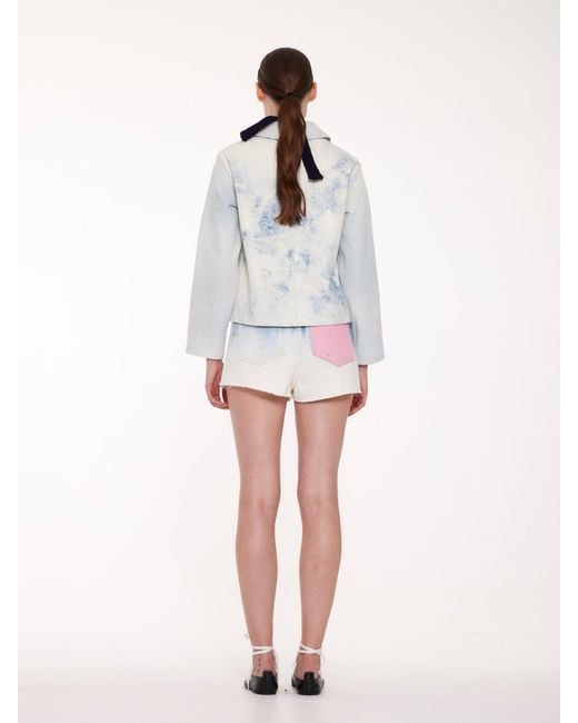 La Fetiche Blue Alex Utility Jacket